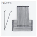 Bagaimana serat baja berinteraksi dengan bahan tambahan lain di lantai beton?